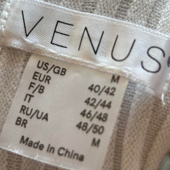 90s mod fitted black/white ribbed sweater – geometric monochrome statement - Picture 8 of 8